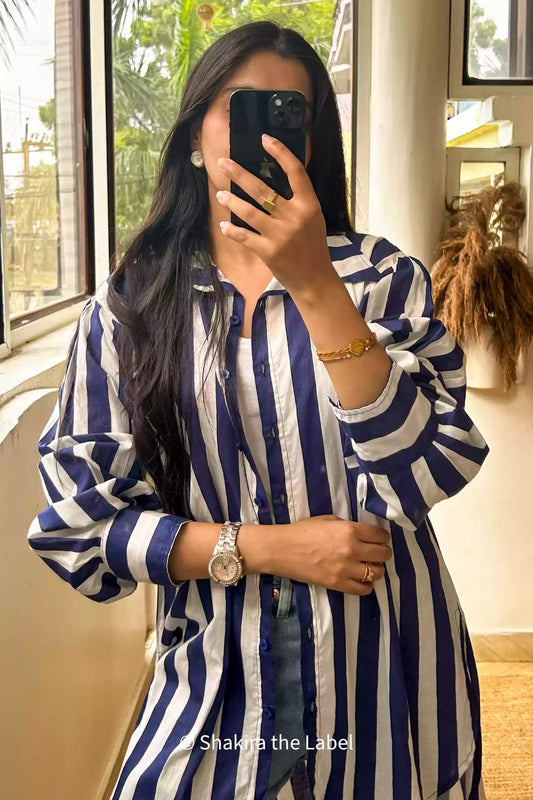 Blue Stripe Shirt