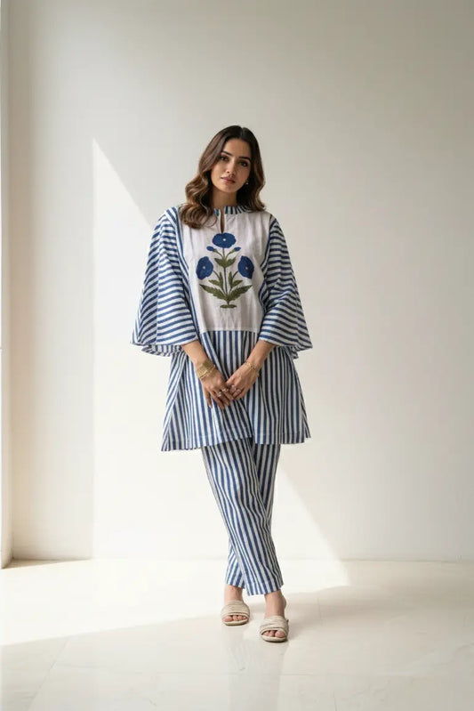 Blue Lagoon Co-ord Set