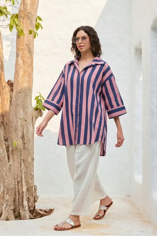 Bubblegum Pop Stripe Shirt