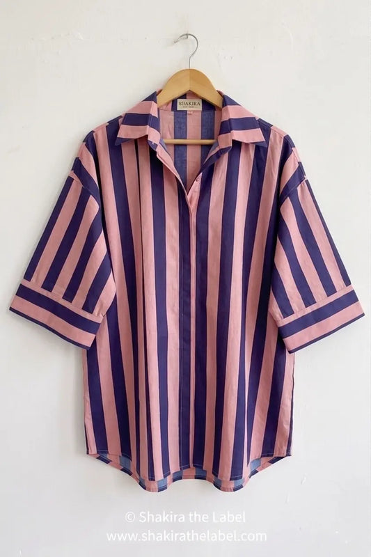 Bubblegum Pop Stripe Shirt