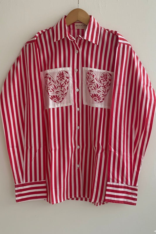 Pocket Full of Love Stripe Shirt