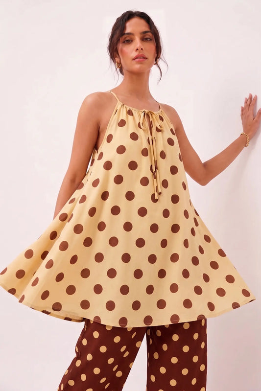 Caramel Polka Farshi Set