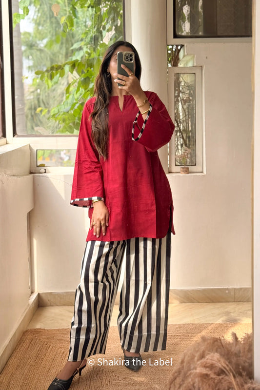 Cherry Noir Farshi Set