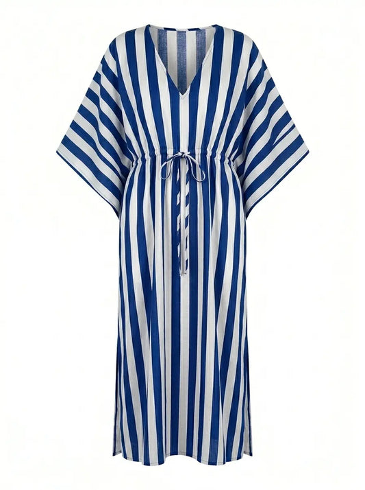 Coastal Breeze Stripe Kaftan