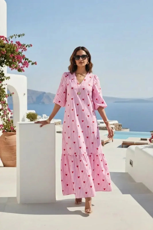 Cupid Kiss Maxi Dress