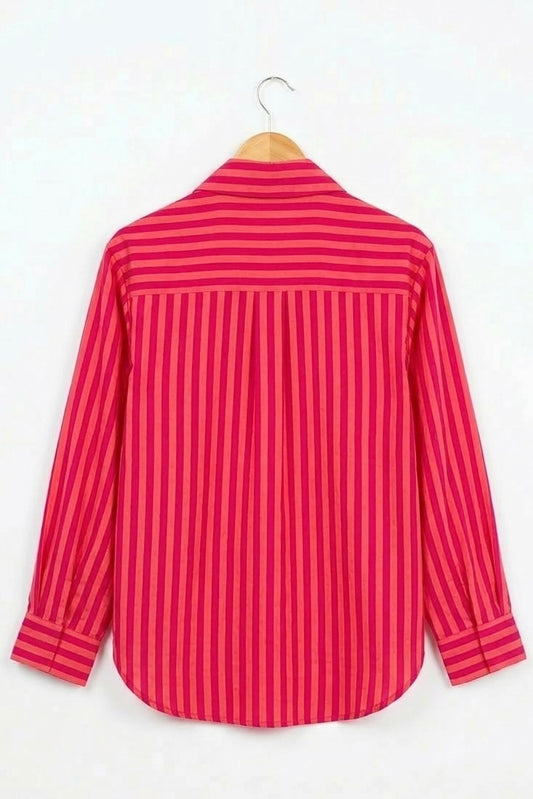 Peachy Pop Stripe Shirt