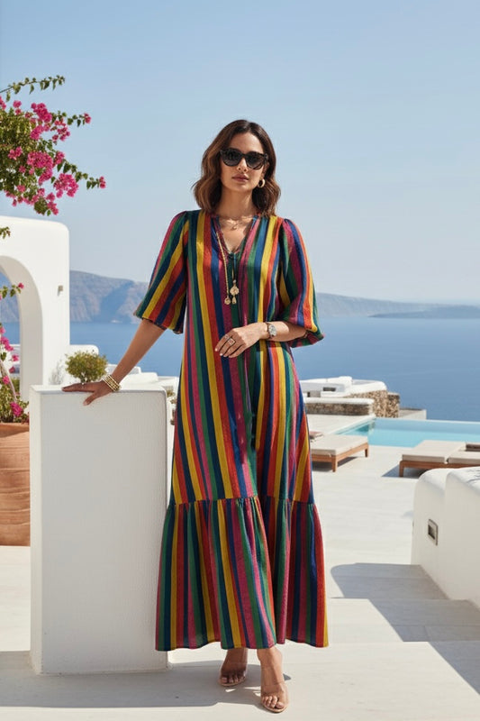 June Stripe 2.0 Maxi Dress