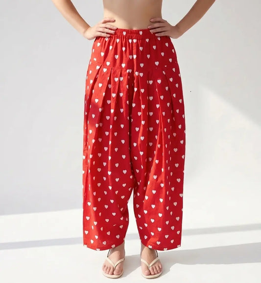 Heart Print - Farshi Salwar