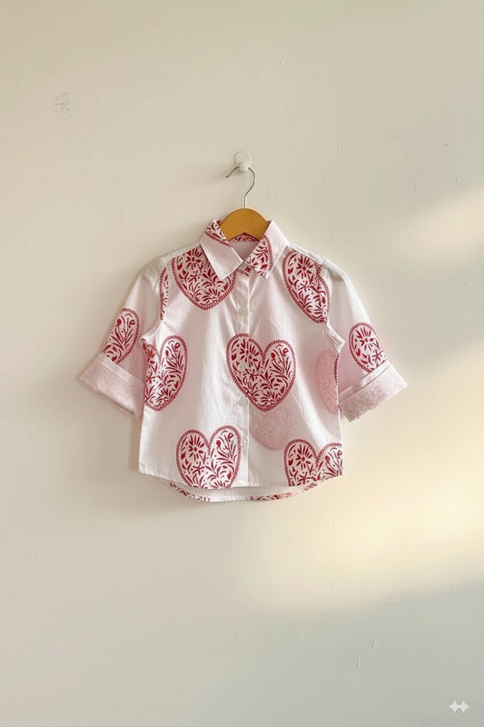 Red Heart Mini Shirt