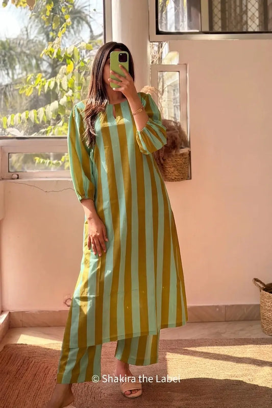 Luna Stripe Co-ord Set