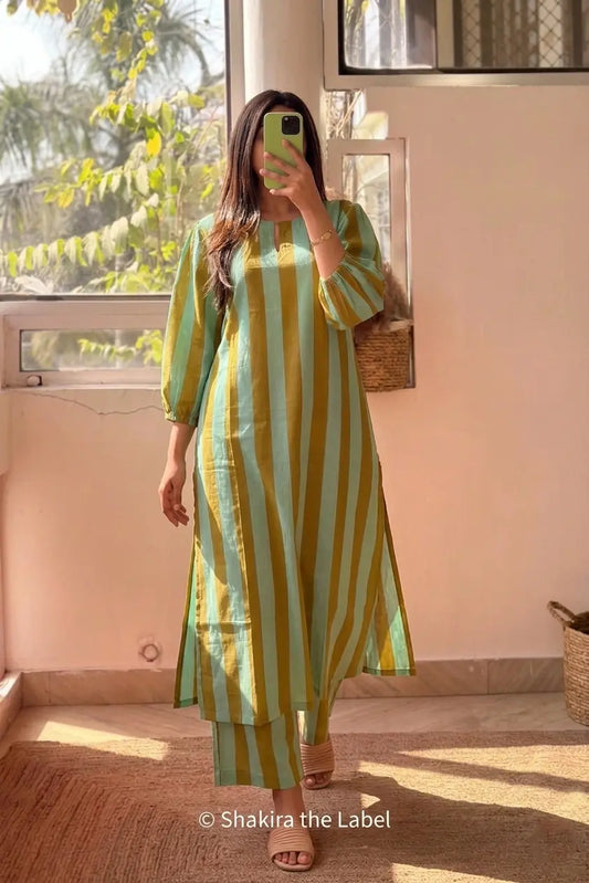 Luna Stripe Co-ord Set