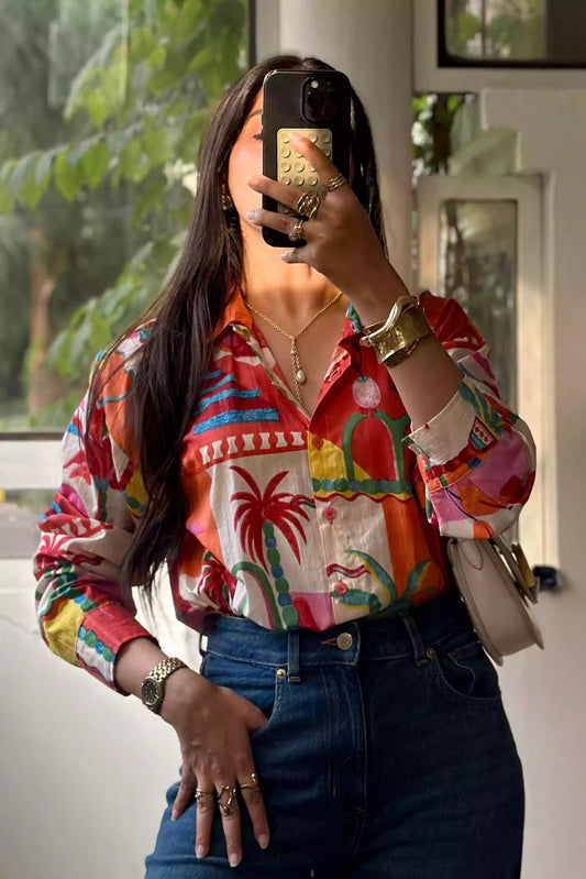 Miami Mirage Statement Shirt