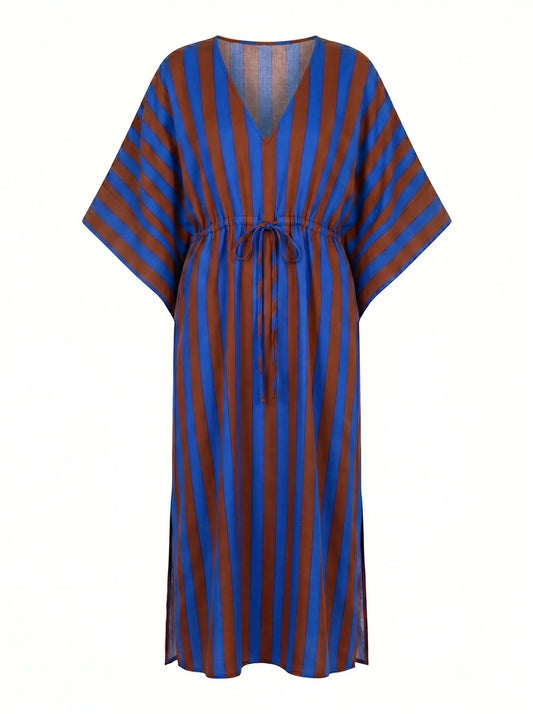 Mocha Breeze Cotton Kaftan