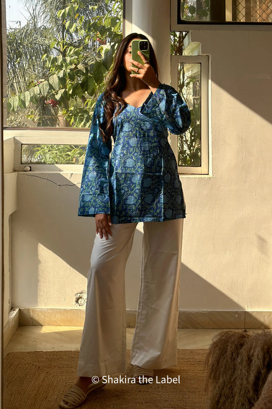 Nia Bell Sleeves Kurti