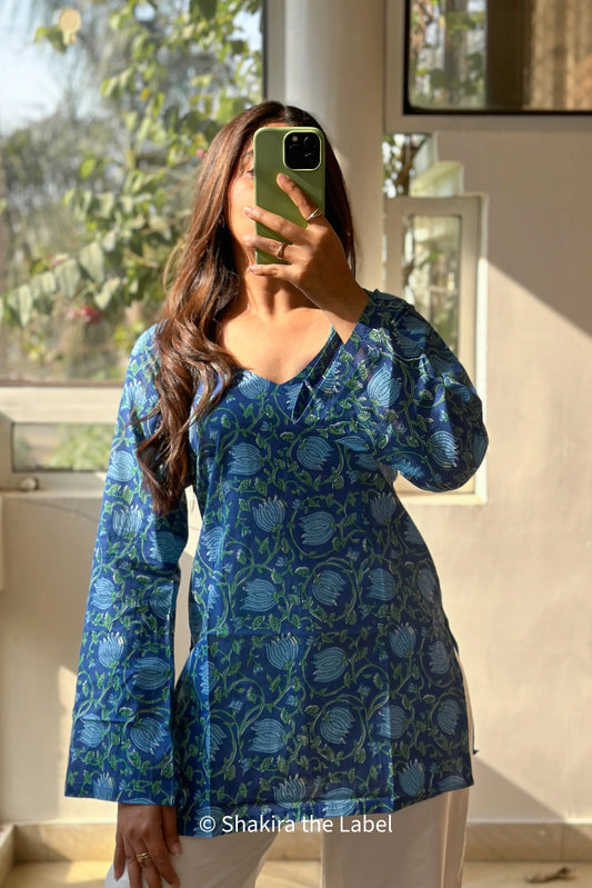 Nia Bell Sleeves Kurti