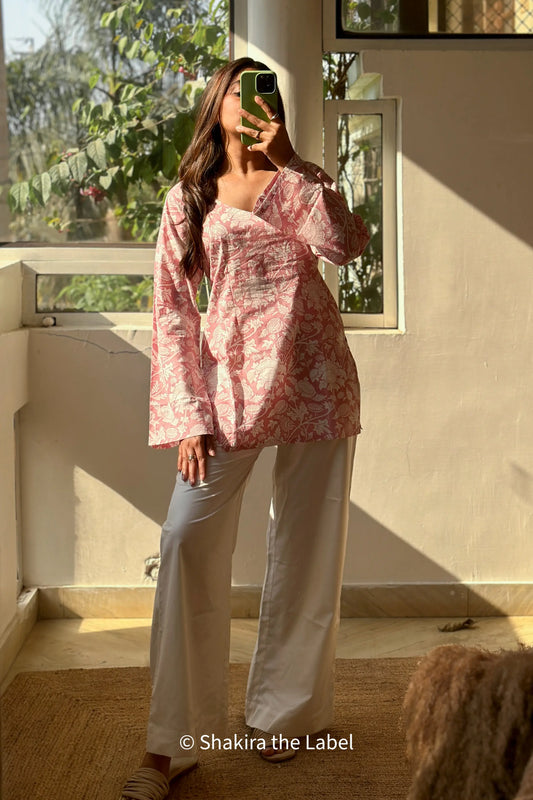 Noor Bell Sleeves Kurti