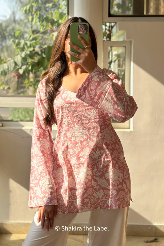 Noor Bell Sleeves Kurti