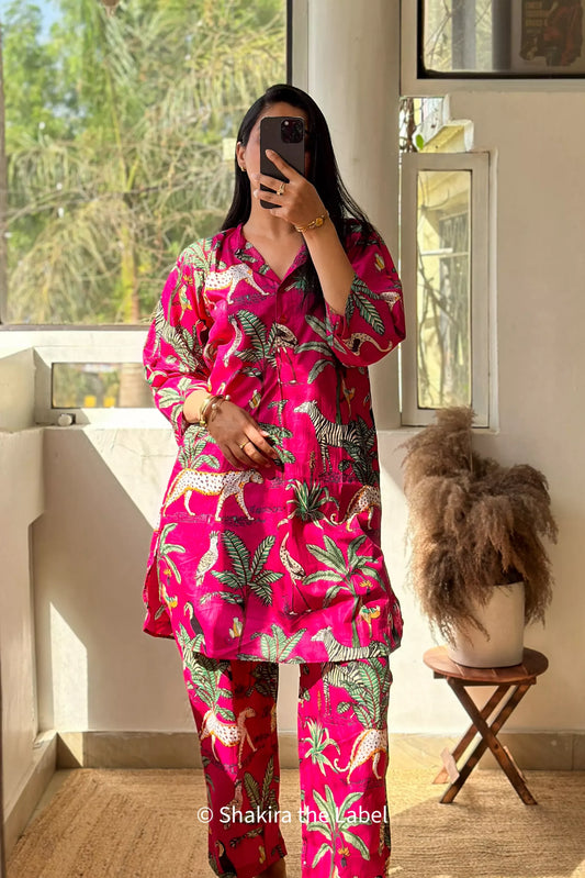 Jungle Safari Cotton Coord Set