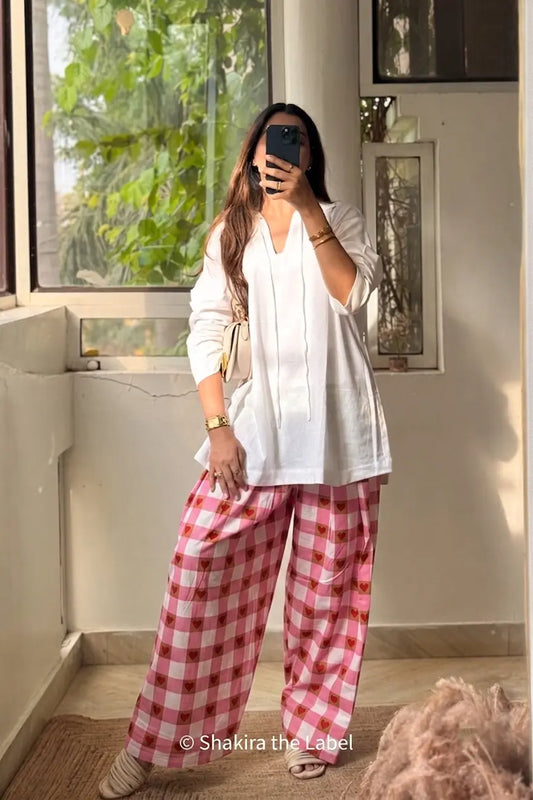 Pink Truffle - Checkered Farshi Set