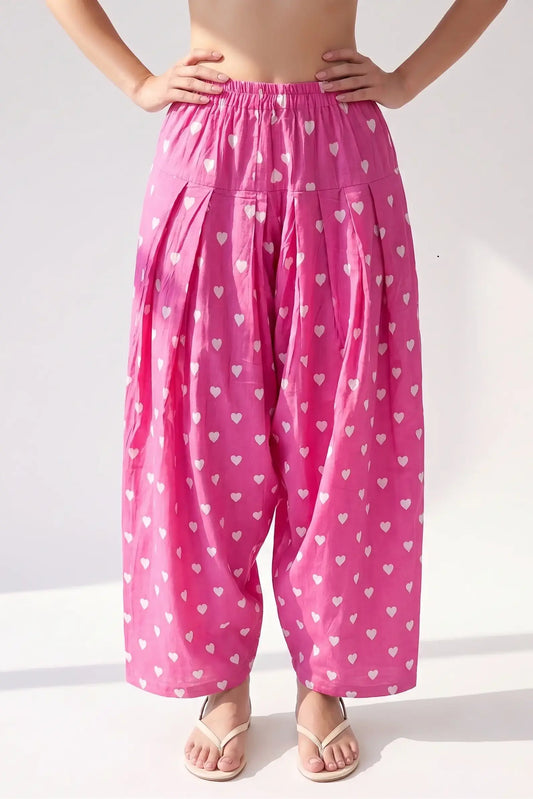 Pink Heart - Farshi Salwar
