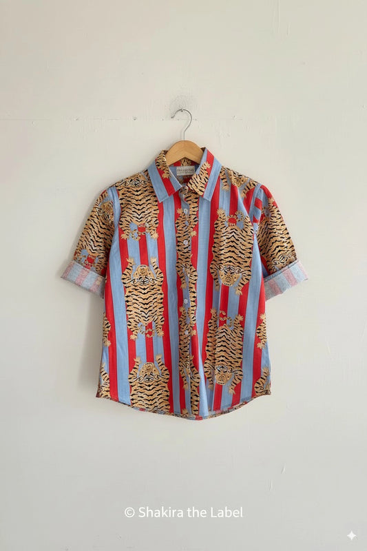 Sleeping Tiger Mini Shirt
