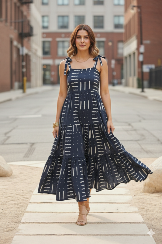 Yin Yan Maxi Dress