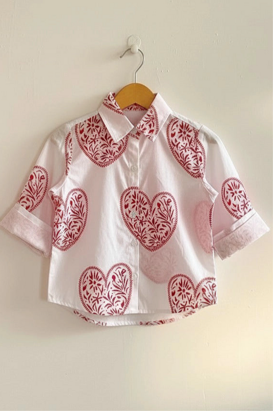 Red Heart Mini Shirt