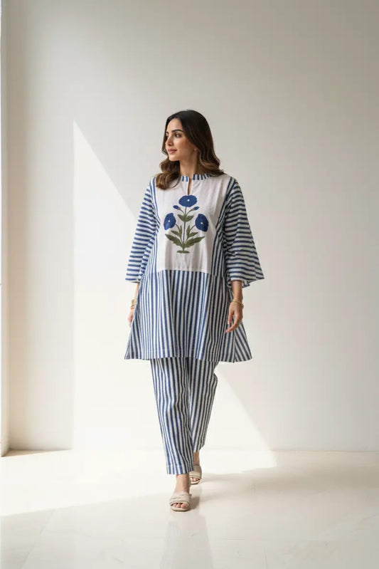 Blue Lagoon Co-ord Set