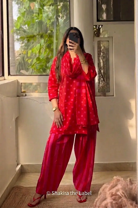 Candy Polka & Stripe Farshi Set