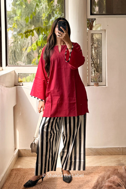 Cherry Noir Farshi Set