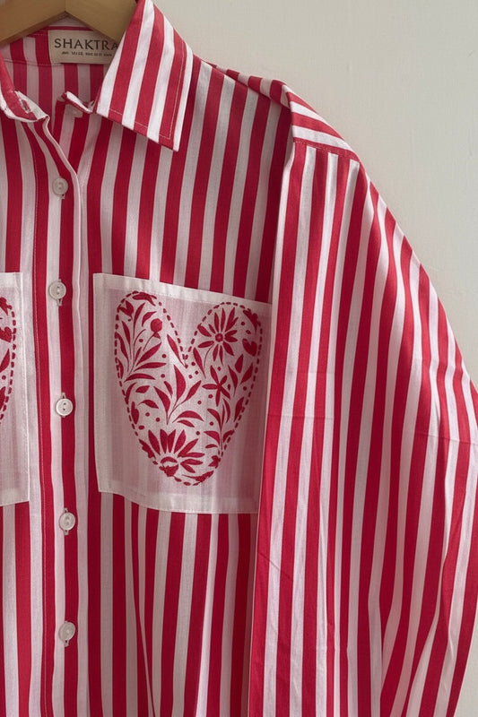Pocket Full of Love Stripe Shirt