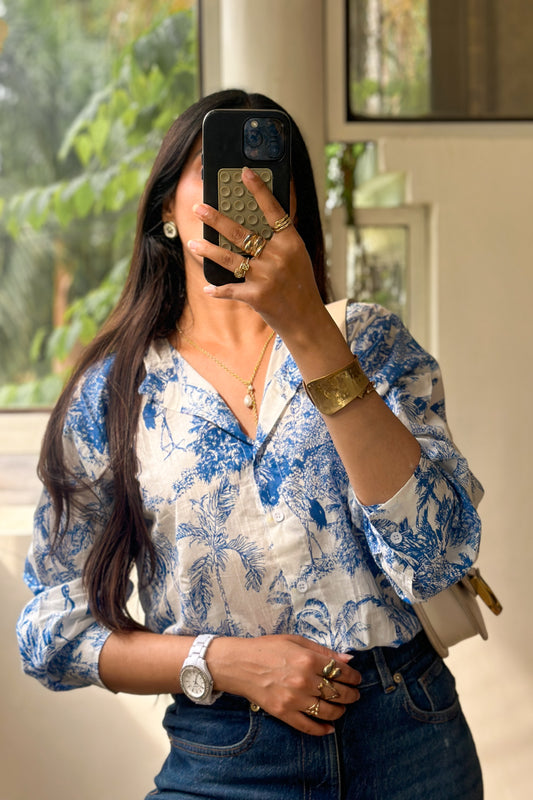 Blue Porcelain Shirt