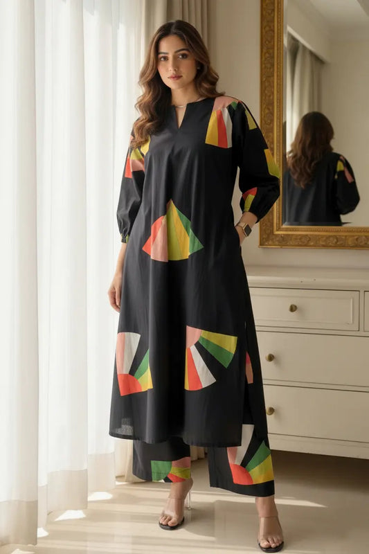 Noir Fan Co-ord