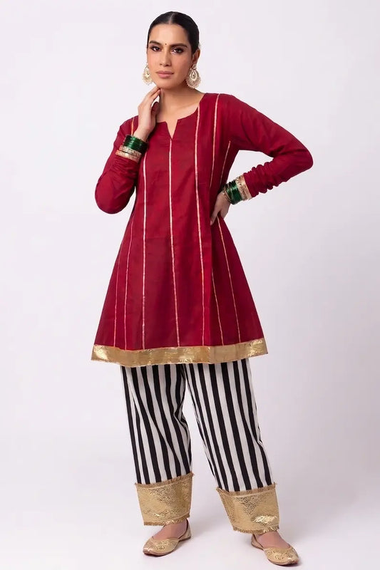 Gulnaar Gotta Farshi Set