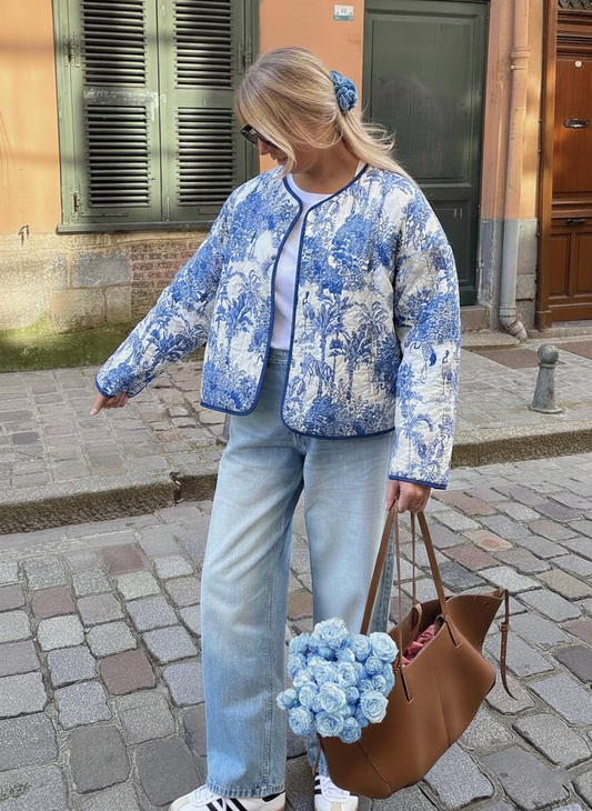 Dior-Inspired Luxe Quilted Jacket