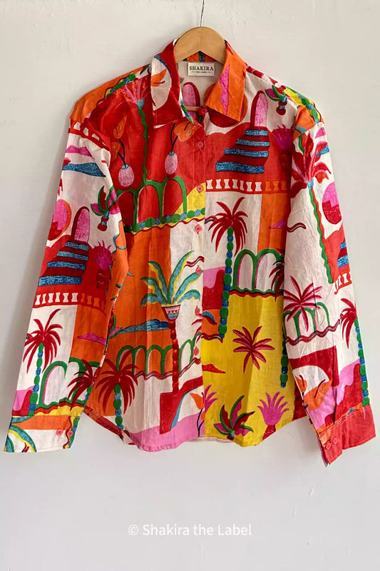 Miami Mirage Statement Shirt