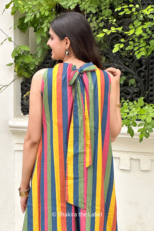 June Stripe Maxi
