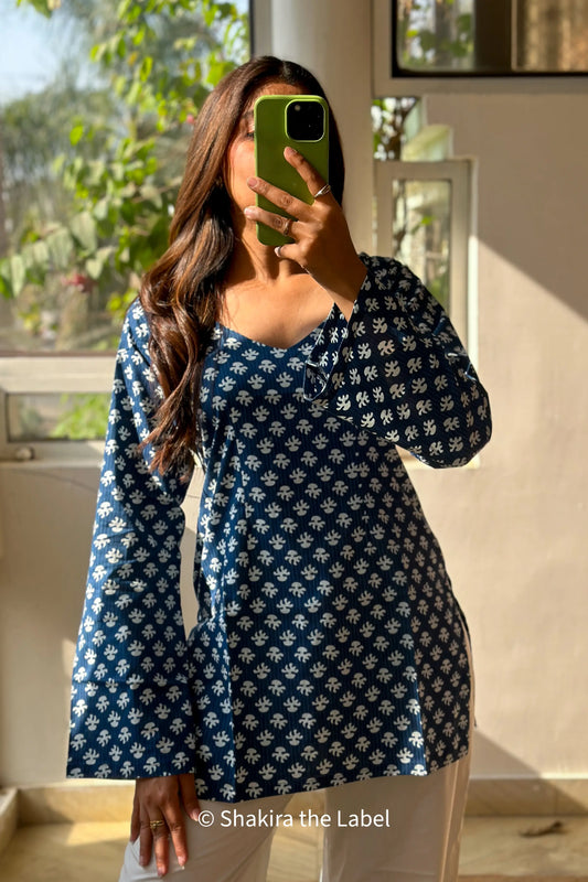 Zia Bell Sleeves Kurti